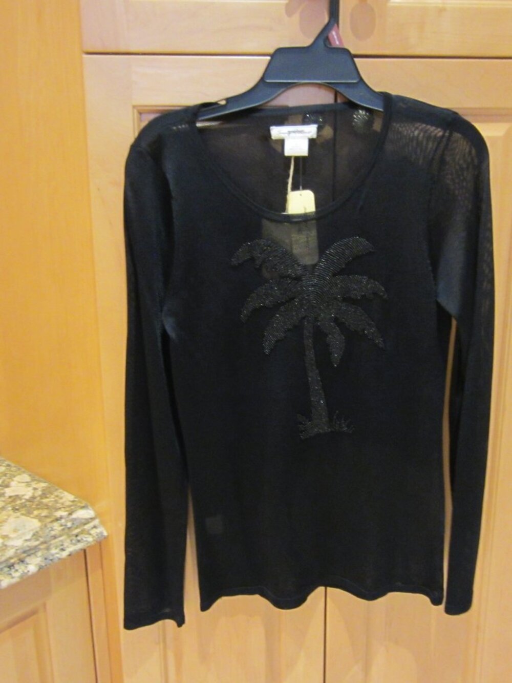 Woman's Tommy Bahama Jet A Way Palm Sweater